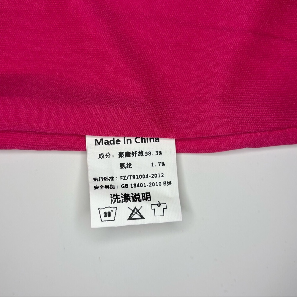 Fashion & Dyt Pleated Skirt with Built-in Shorts Hot Pink Size Medium - Picture 6 of 8